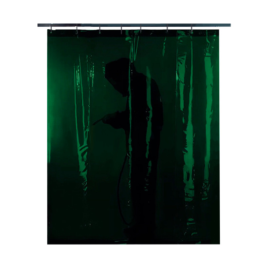 Сварочная штора Weldtex PVC (2000х2000 мм, темно-зеленая, 9 DIN) Сварочная штора Weldtex PVC (2000х2000 мм, темно-зеленая, 9 DIN)