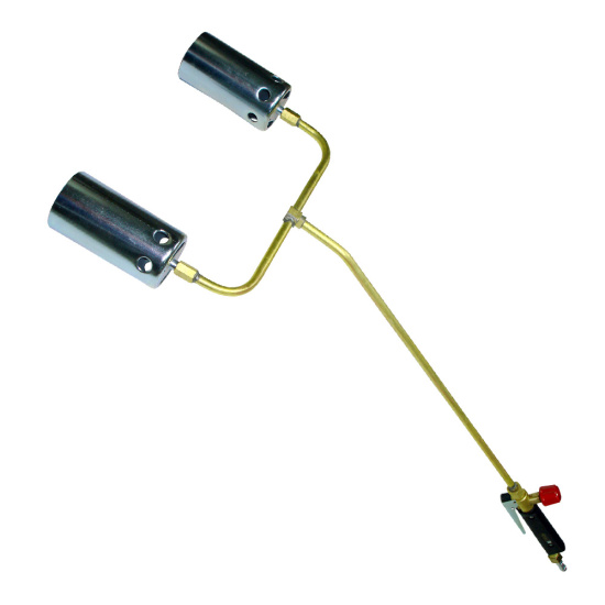 Горелка газовоздушная ГВКр-2 (рычаг, 2-х факельная), Джет