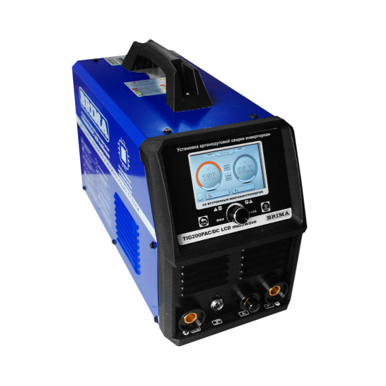 Установка аргонодуговая BRIMA TIG-200P AC/DC LCD multiwave (220 В)