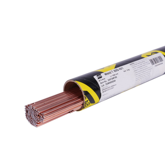 Прутки присад. ESAB Weld T 80S-Ni1 ф 2,4 мм (пачка 5 кг)