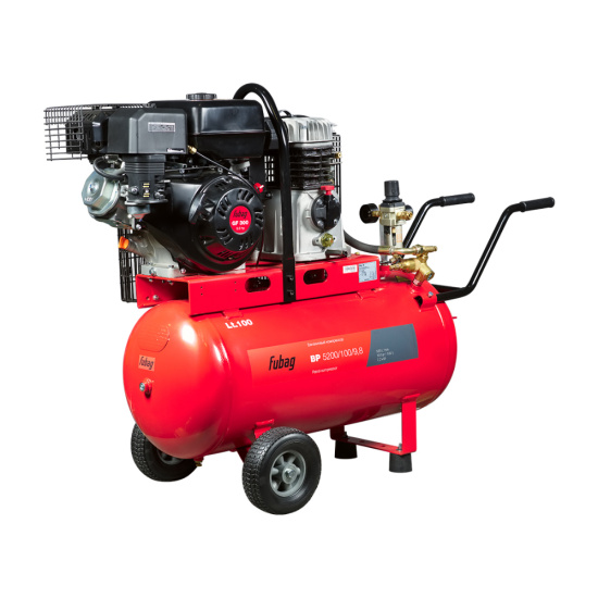 Компрессор поршневой BP 5200/100/9.8 (бензиновый), FUBAG