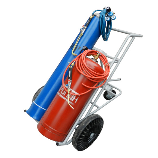 Комплект ПГУ-40П (пропан, на тележке, баллоны 40л,50 л), БАРСВЕЛД