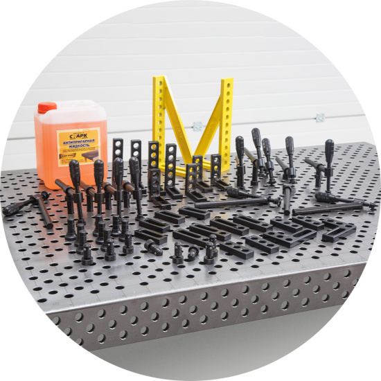 Комплект базовый сварочно-сборочного стола Комплект базовый сварочно-сборочного стола