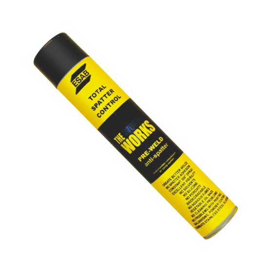 Спрей против брызг при проведении сварочных работ ESAB PRE-WELD 600ml Спрей против брызг при проведении сварочных работ ESAB PRE-WELD 600ml