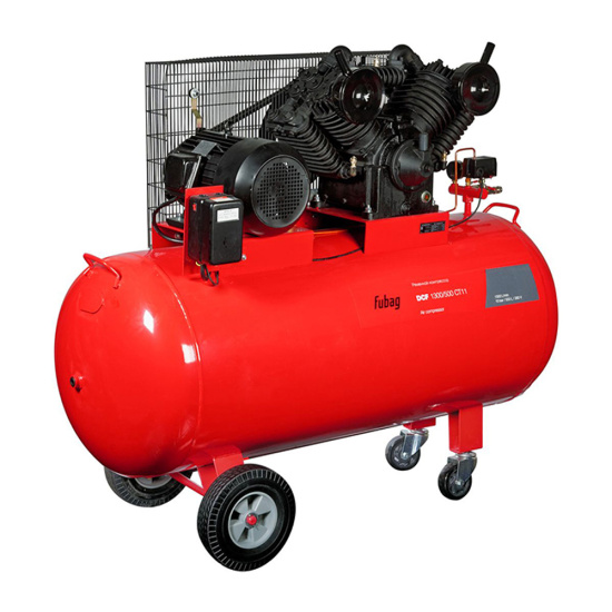 Компрессор поршневой DCF-1300/500 CT11 двухступенчатый, FUBAG