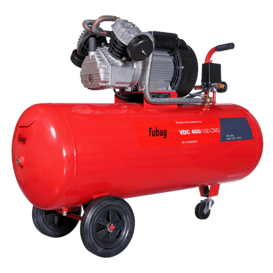 Компрессор масляный коаксиальный VDC 400/100 CM3 (220 В), FUBAG