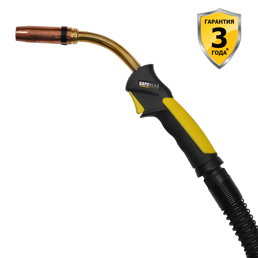 Горелка д/полуавт.  БАРСВЕЛД MIG-500 (500 А, 5 м, вода)