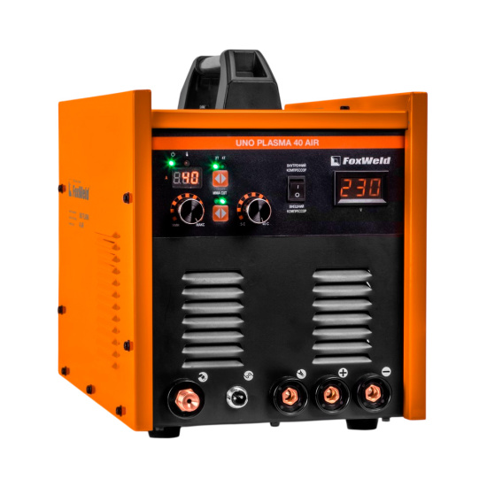 Аппарат плазменной резки Foxweld UNO PLASMA 40 AIR (220 В, со встроен. компрессором)