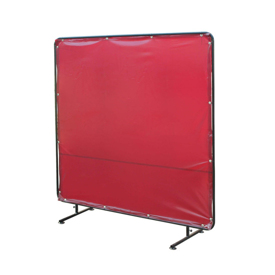 Сварочный экран Митек PVC (2000х1950 мм, с красной шторой) Сварочный экран Митек PVC (2000х1950 мм, с красной шторой)