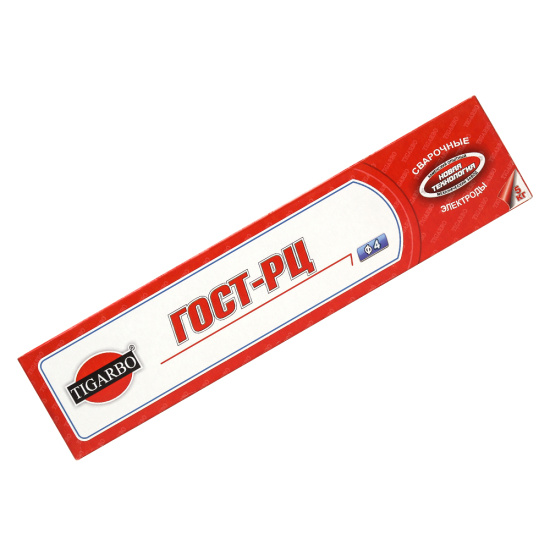Электроды TIGARBO ГОСТ-РЦ ф 4,0 мм, пачка 5,0 кг