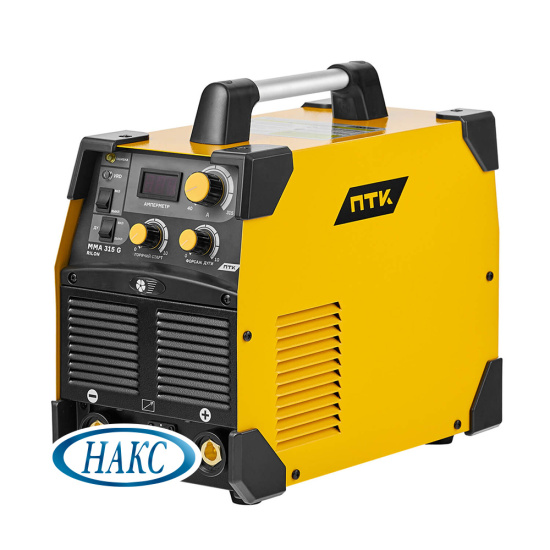 Сварочный инвертор ПТК RILON MMA 315 G (380 В), НАКС