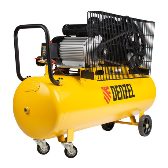 Компрессор поршневой BCV2300/100, масл. (220 В, 100 л), DENZEL