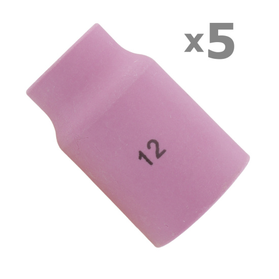 Сопло керамическое SR 9/20/21-SR 17/18/26 под большую линзу №12 ф 19,0 мм, L=48 мм (уп. 5 шт.), БАРСВЕЛД