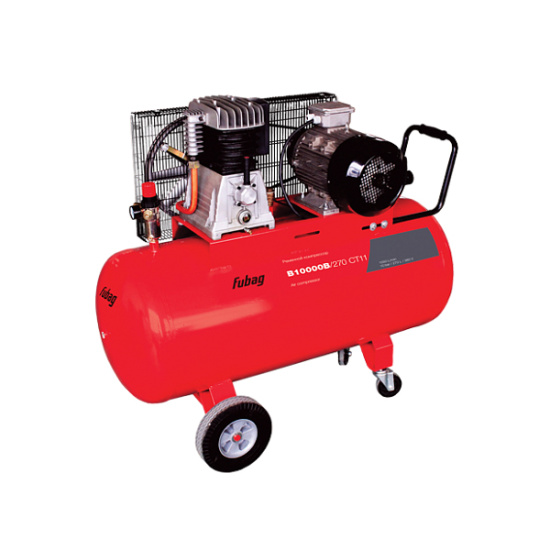 Компрессор поршневой В10000В/270 СТ11 (380 В), FUBAG