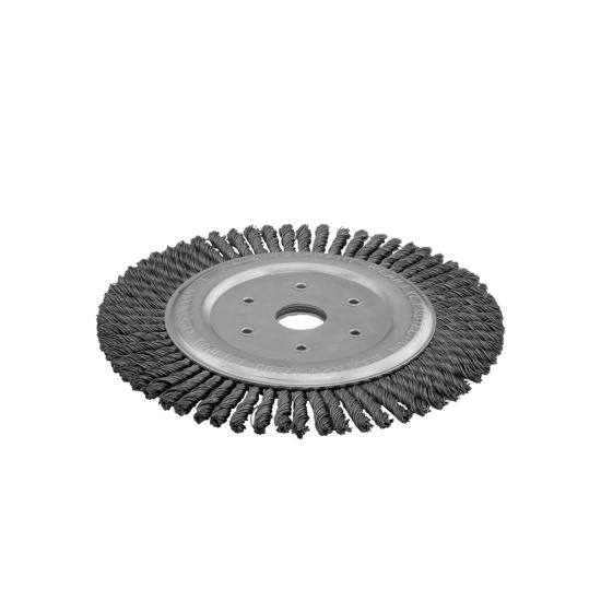 Щетка дисковая жгутовая (178x6x22,2 мм, пров.0,5 мм, 62 жгута), Lessman