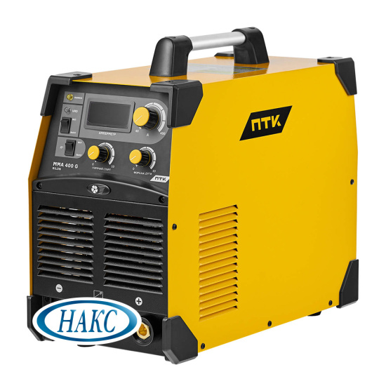Сварочный инвертор ПТК RILON MMA 400 G (380 В), НАКС