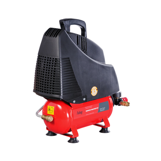 Компрессор безмасляный коаксиальный SERVICE MASTER KIT (220 В, 6 предметов), FUBAG