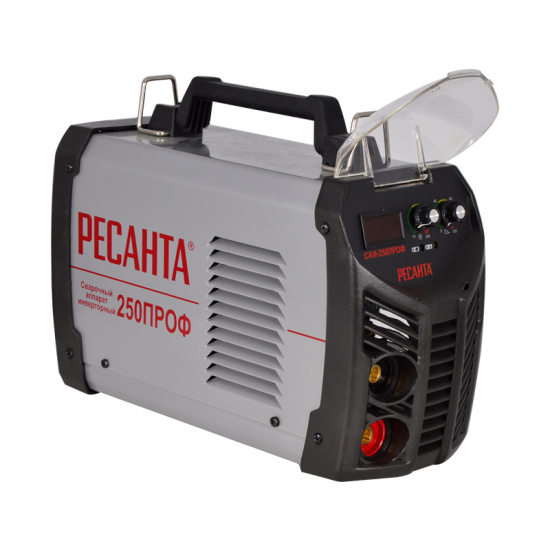 Сварочный инвертор РЕСАНТА САИ-250 ПРОФ (220 В, комплект)