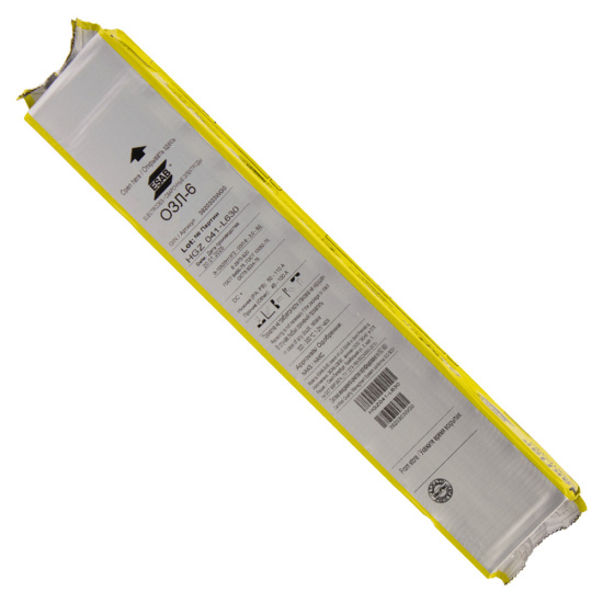 Электроды ESAB ОЗЛ-6 ф 2,5 мм, пачка 1,8 кг