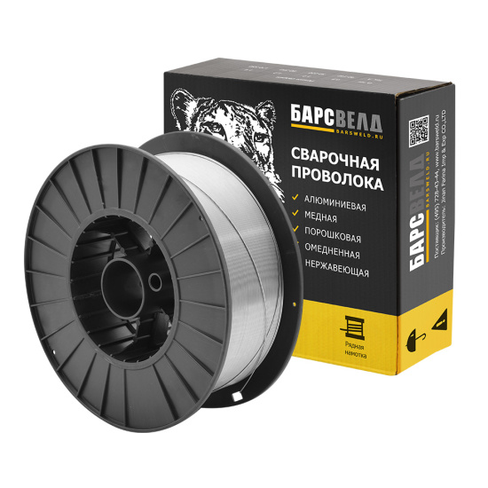 Сварочная Проволока полированная БАРСВЕЛД ER-70S-6 ф 1,2 мм (кассета 15 кг)