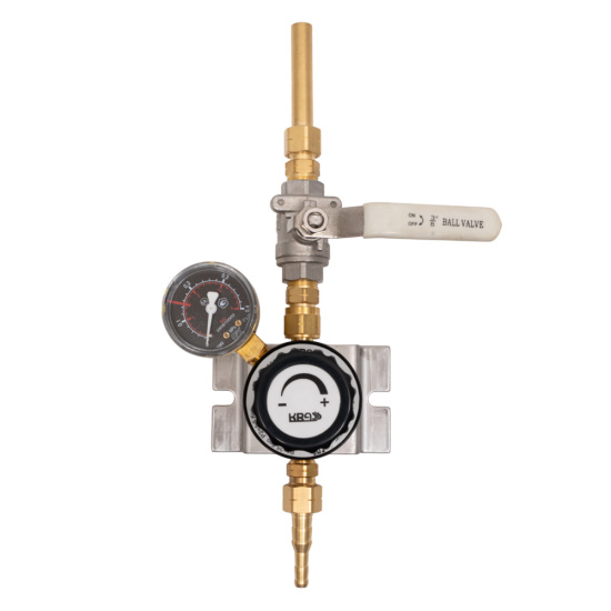 Пост газовый (точка отбора) UNISET ACETYLENE (ацетилен), KRASS