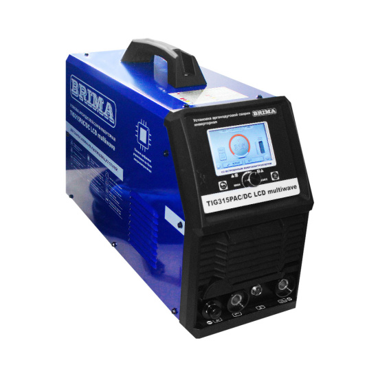 Установка аргонодуговая BRIMA TIG-315P AC/DC LCD multiwave (380 В) с педалью упр.
